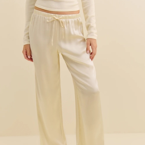 Reformation 100% silk Pants - Picture 1 of 6